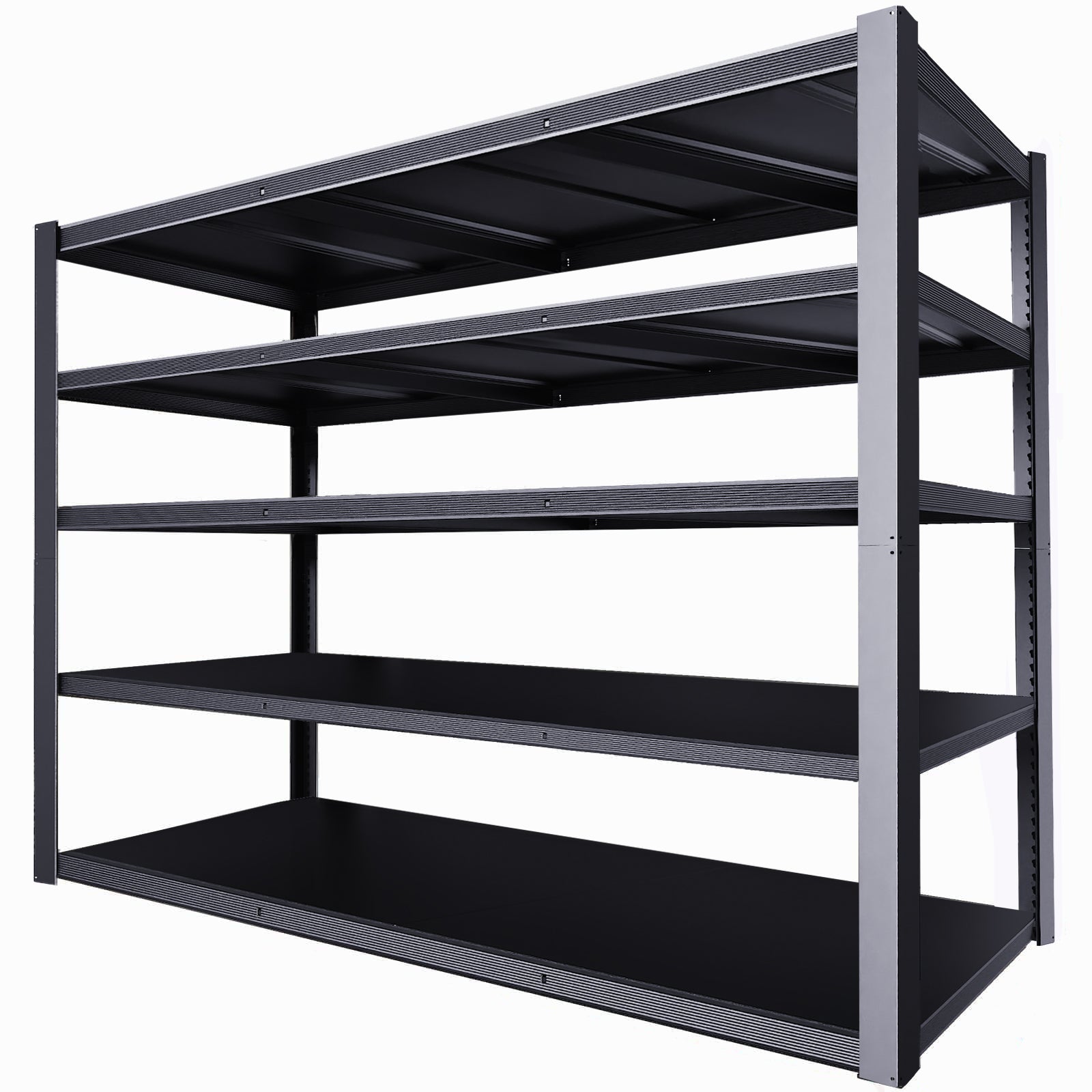 📦Turn Wasted Space Into Organized Storage----Heavy-Duty 5-Tier Metal Storage Rack