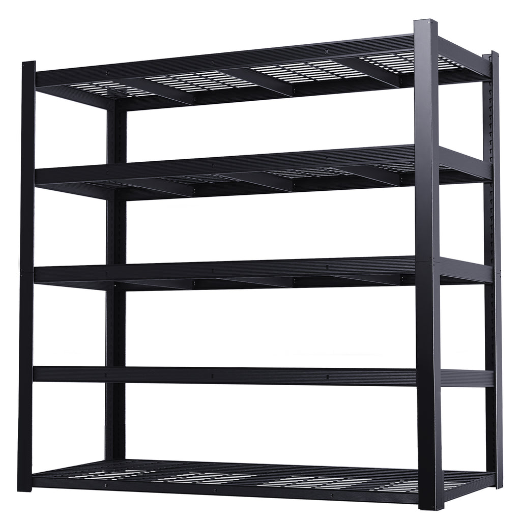 Heavy Duty Metal Storage Shelf for Maximizing Garage Storage Space