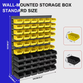 ZEUKMXOO-🧰 Stackable Parts Storage Bins System 60pc