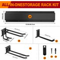 ZEUKMXOO Tool Hook Set (18-Piece Pegboard Organizer)