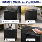 Nnovaroom 35-Gallon Outdoor Storage Deck Box
