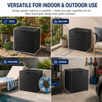 Nnovaroom 35-Gallon Outdoor Storage Deck Box