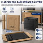 Nnovaroom 35-Gallon Outdoor Storage Deck Box