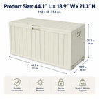 ZEUKMXOO-🧰 Heavy-Duty Jobsite Tool Storage Box