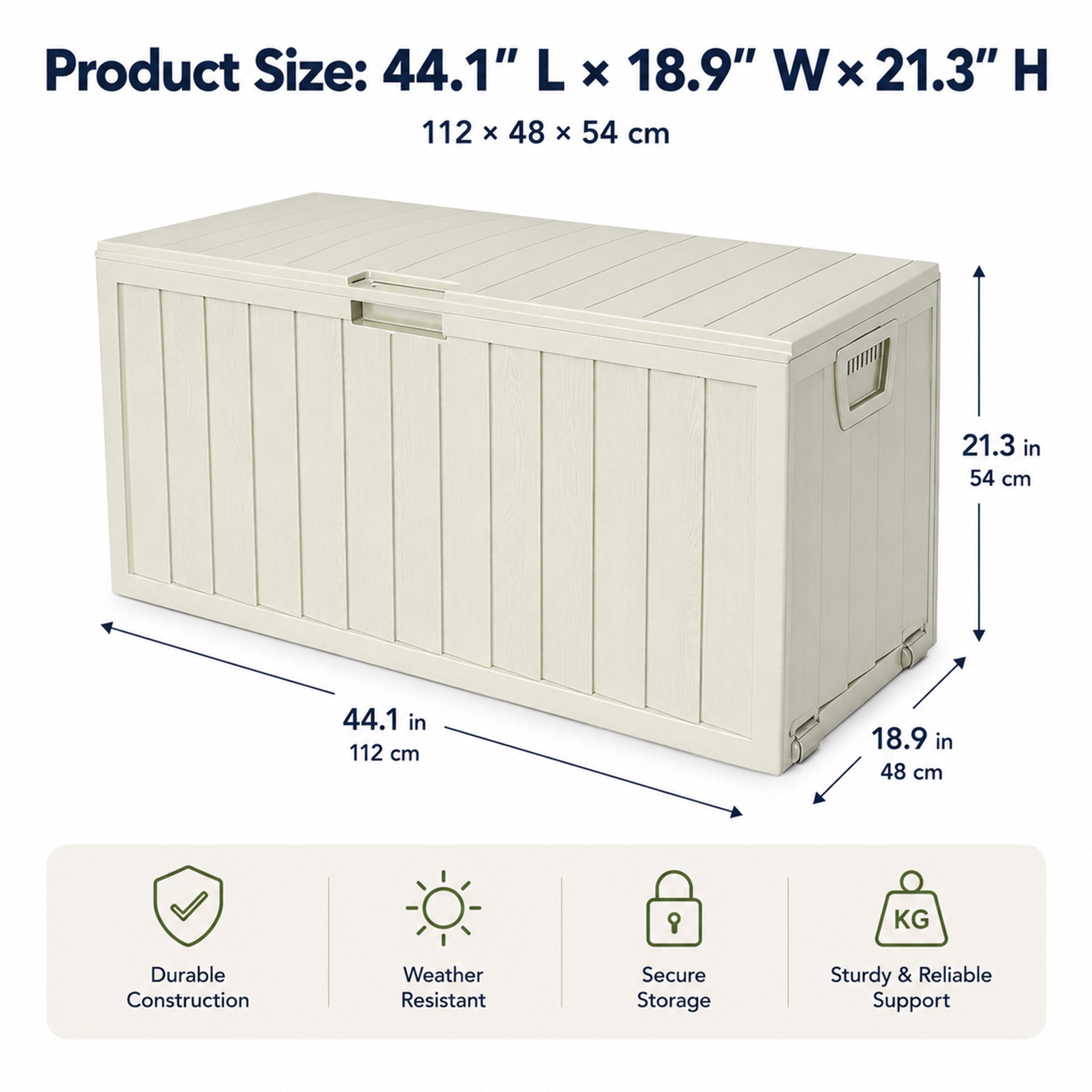 ZEUKMXOO-🧰 Heavy-Duty Jobsite Tool Storage Box