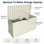 ZEUKMXOO-🧰 Heavy-Duty Jobsite Tool Storage Box