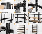 🏠 5-Tier Heavy Duty Storage Shelf