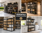 🏠 5-Tier Heavy Duty Storage Shelf