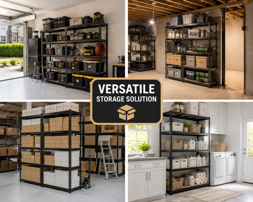 🏠 5-Tier Heavy Duty Storage Shelf