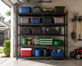 Heavy Duty Metal Storage Shelf for Maximizing Garage Storage Space