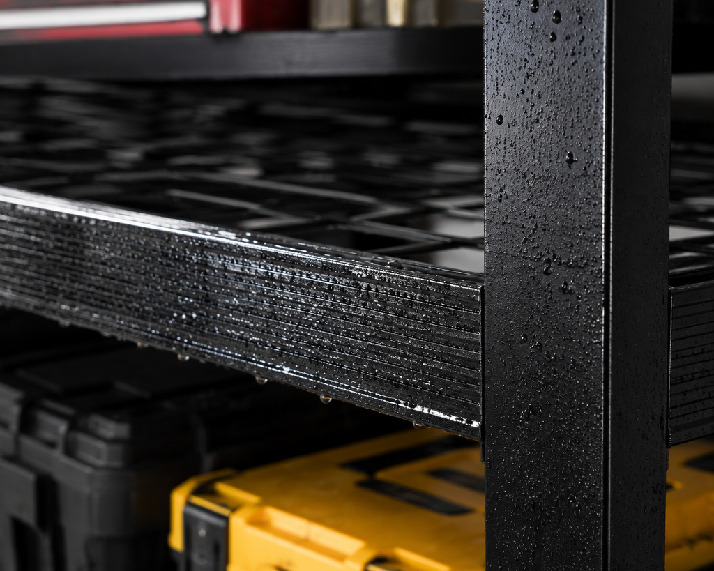 Heavy Duty Metal Storage Shelf for Maximizing Garage Storage Space