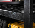 Heavy Duty Metal Storage Shelf for Maximizing Garage Storage Space