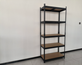 🧱 Heavy-Duty 5-Tier Steel Storage Rack – 198cm Tall Industrial Shelving Unit